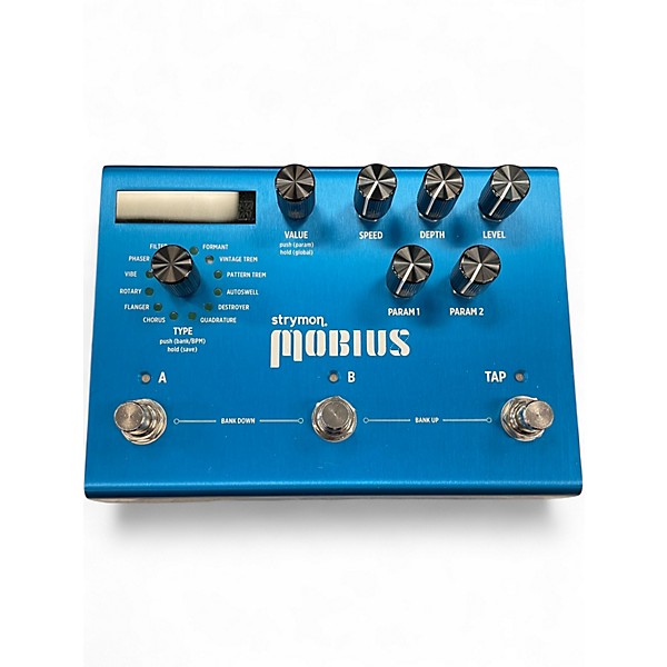 Used Strymon Mobius Multidimensional Modulation Effect Pedal