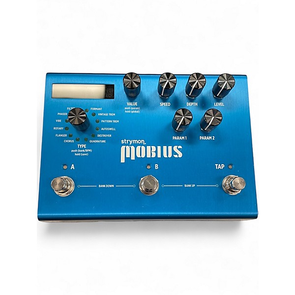 Used Strymon Mobius Multidimensional Modulation Effect Pedal