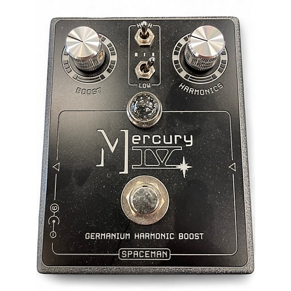 Used Spaceman Effects Mercury IV Germanium Harmonic Boost Effect Pedal