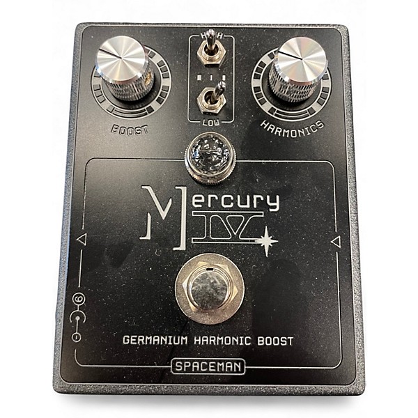 Used Spaceman Effects Mercury IV Germanium Harmonic Boost Effect Pedal