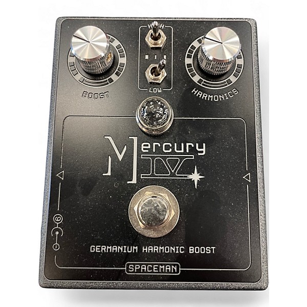Used Spaceman Effects Mercury IV Germanium Harmonic Boost Effect Pedal