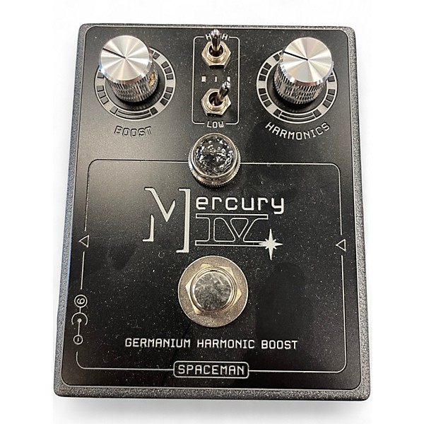 Used Spaceman Effects Mercury IV Germanium Harmonic Boost Effect Pedal