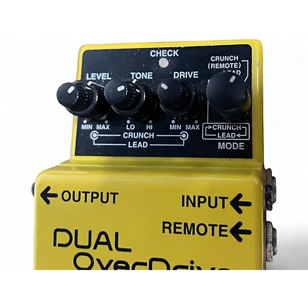 Used BOSS SD2 Dual Overdrive Effect Pedal