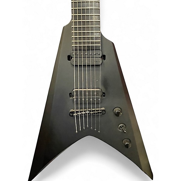 Used Washburn PARALLAXE Flat Black Solid Body Electric Guitar