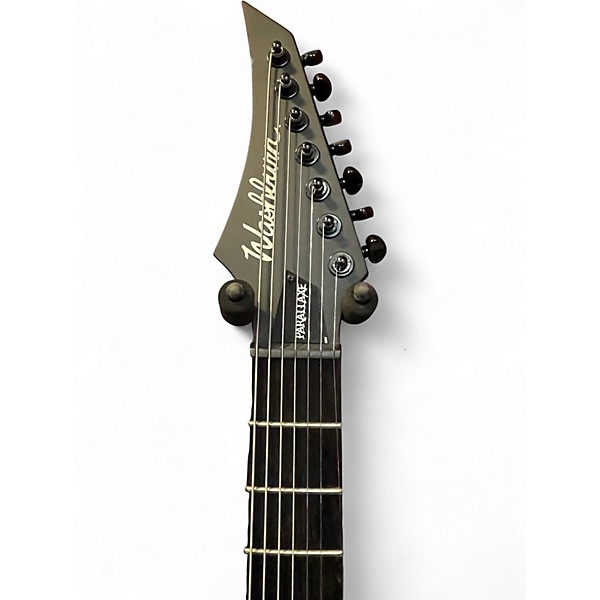 Used Washburn PARALLAXE Flat Black Solid Body Electric Guitar