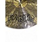 Used Paiste 18in SIGNATURE TRADITIONAL THIN CRASH Cymbal
