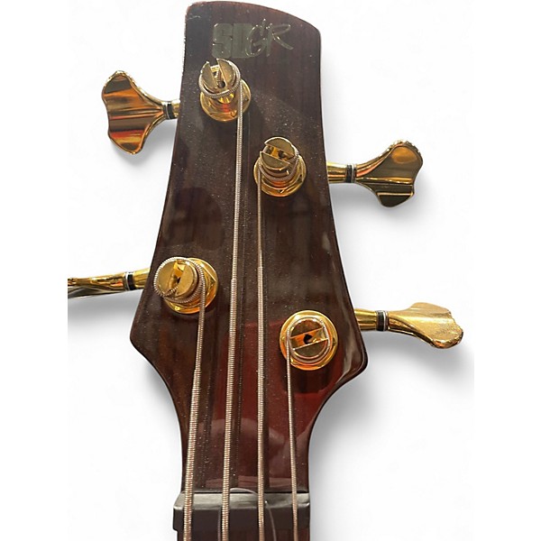 Used 2017 Ibanez SR1400 Green Electric Bass Guitar