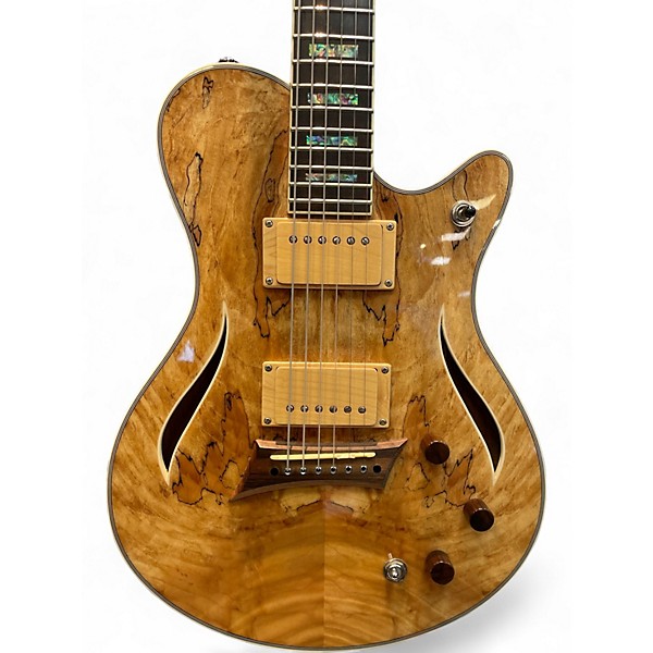 Used Michael Kelly Hybrid Special Spalted Maple Hollow Body Electric Guitar