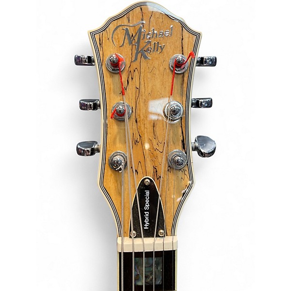 Used Michael Kelly Hybrid Special Spalted Maple Hollow Body Electric Guitar