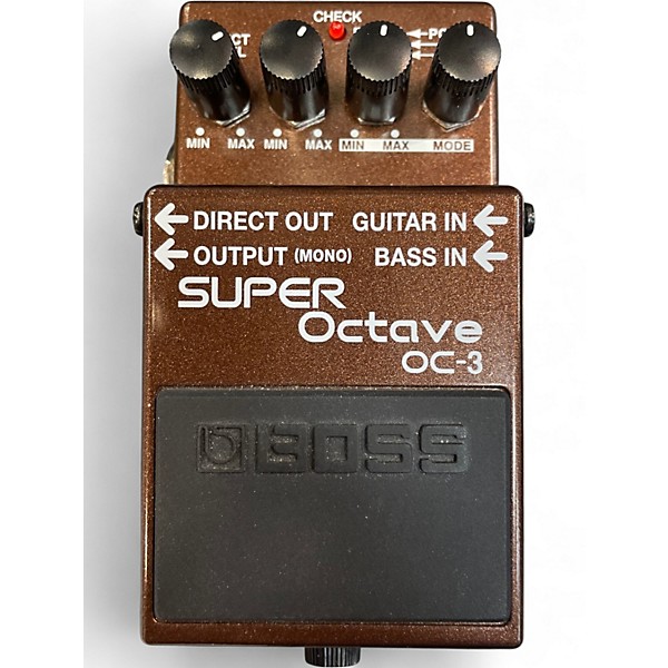 Used BOSS OC-3 Effect Pedal
