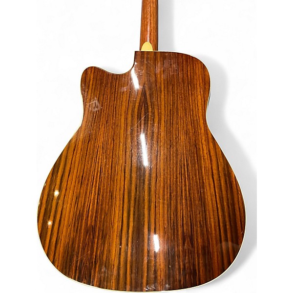 Used Yamaha FGX700SC, ELECTRONICS NOT WORKING Natural Acoustic Guitar