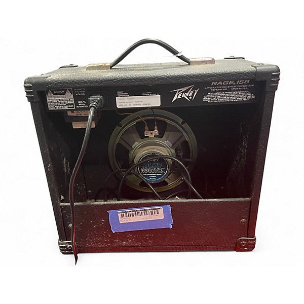 Used Peavey Rage 158 1X8 15W Guitar Combo Amp