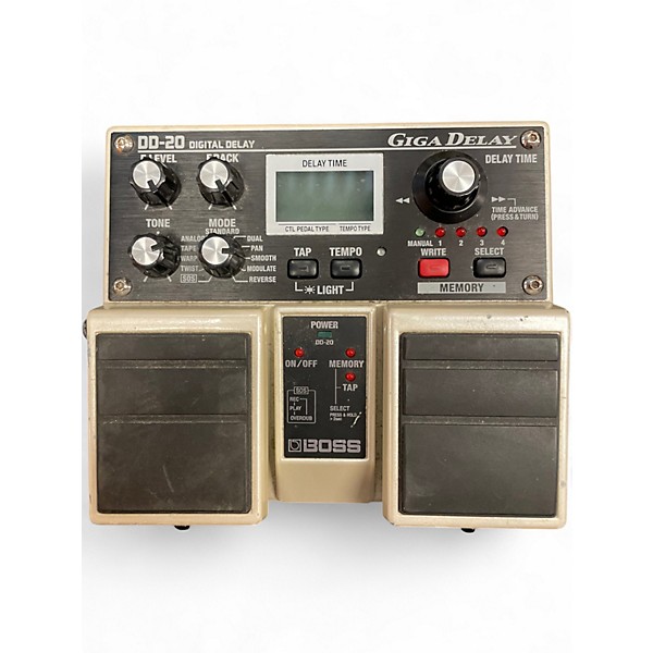 Used BOSS DD20 Giga Delay Effect Pedal