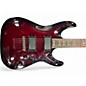 Used Schecter Guitar Research Demon 6 Crimson Red Burst Solid Body Electric Guitar
