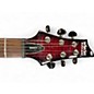 Used Schecter Guitar Research Demon 6 Crimson Red Burst Solid Body Electric Guitar