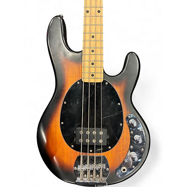 Used Sterling by Music Man Ray4 Vintage Sunburst Electric Bass Guitar