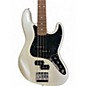 Used 2013 Fender Blacktop Jazz Bass White Chrome Pearl Electric Bass Guitar