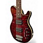 Used Ernie Ball Music Man 25TH Anniversary 4 string Bass Trans Crimson Red Electric Bass Guitar