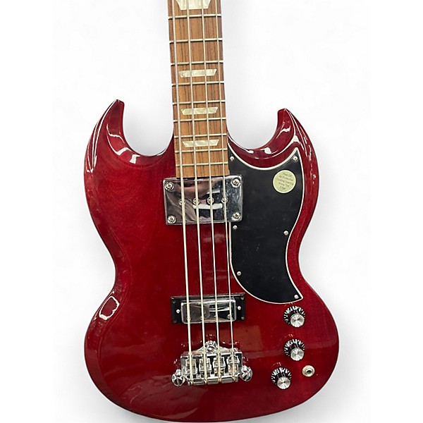 Used Gibson SG Bass Heritage Cherry Electric Bass Guitar