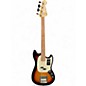 Used 2022 Fender Vintera 60s Mustang Bass 3 Color Sunburst Electric Bass Guitar thumbnail