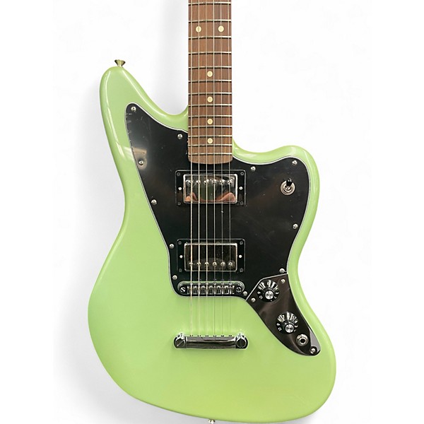 Used 2018 Fender Player Jazzmaster HH Sage Green Metallic Solid Body Electric Guitar