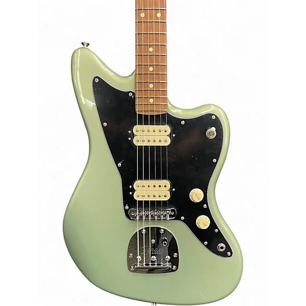 Used 2018 Fender Player Jaguar HH Surf Green Metallic Solid Body Electric Guitar