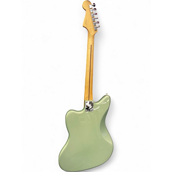 Used 2018 Fender Player Jaguar HH Surf Green Metallic Solid Body Electric Guitar