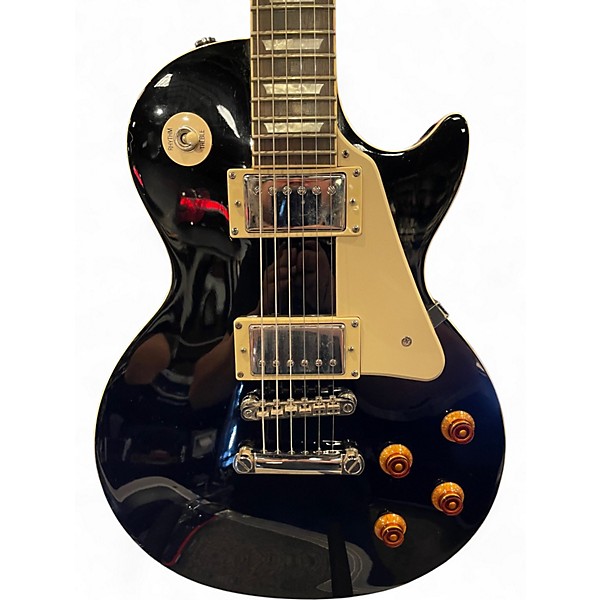 Used Epiphone Les Paul Standard Ebony Solid Body Electric Guitar