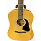 Used Silvertone SD300PK Natural Acoustic Guitar