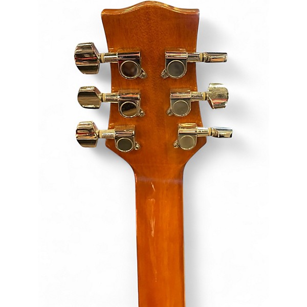 Used Silvertone SD300PK Natural Acoustic Guitar