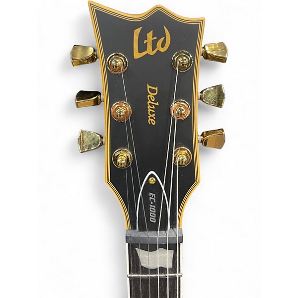 Used ESP LTD EC1000 Black Solid Body Electric Guitar