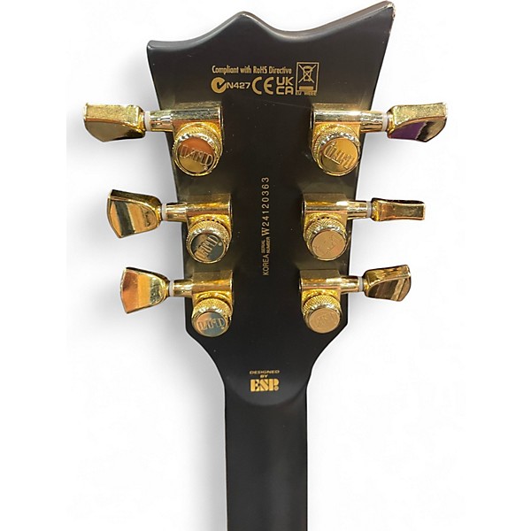 Used ESP LTD EC1000 Black Solid Body Electric Guitar