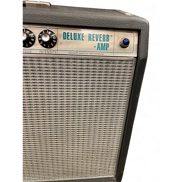 Used Fender 68 CUSTOM DELUXE REVERB Tube Guitar Combo Amp
