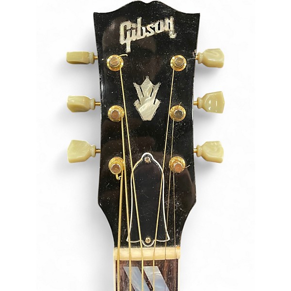 Used 2006 Gibson HUMMINGBIRD ARTIST Dark Cherry Burst Acoustic Electric Guitar