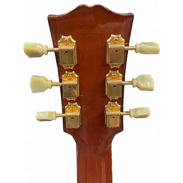 Used 2006 Gibson HUMMINGBIRD ARTIST Dark Cherry Burst Acoustic Electric Guitar