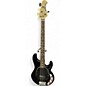 Used Ernie Ball Music Man Stingray 4 String Black Electric Bass Guitar thumbnail