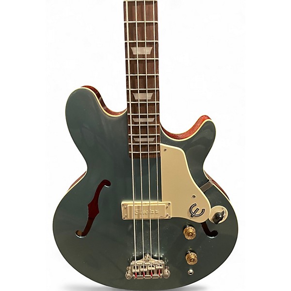 Used Epiphone Jack Casady Signature Blue Electric Bass Guitar