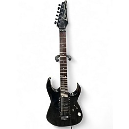 Used Ibanez RG470 Black Solid Body Electric Guitar