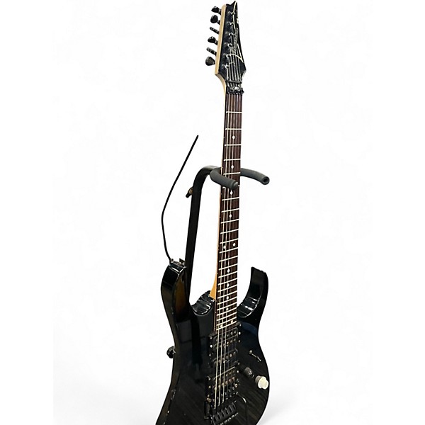 Used Ibanez RG470 Black Solid Body Electric Guitar