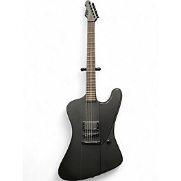 Used ESP LTD Black Metal Phoenix Black Solid Body Electric Guitar