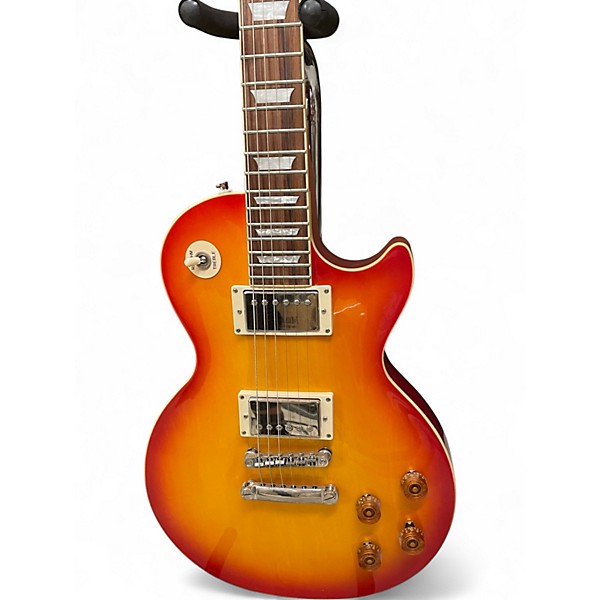 Used 1999 Epiphone  60's Tribute Les Paul Faded Cherry Solid Body Electric Guitar