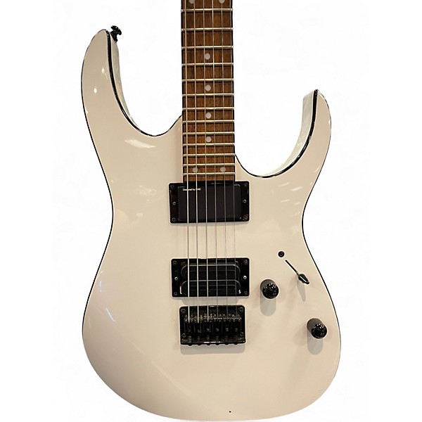 Used Ibanez RG2EX2 White Solid Body Electric Guitar