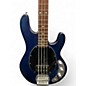 Used Ernie Ball Music Man Stingray SUB SERIES Blue Electric Bass Guitar