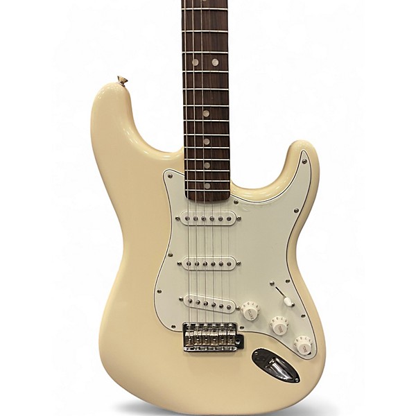 Used Fender Albert Hammond Jr Stratocaster Brown Solid Body Electric Guitar