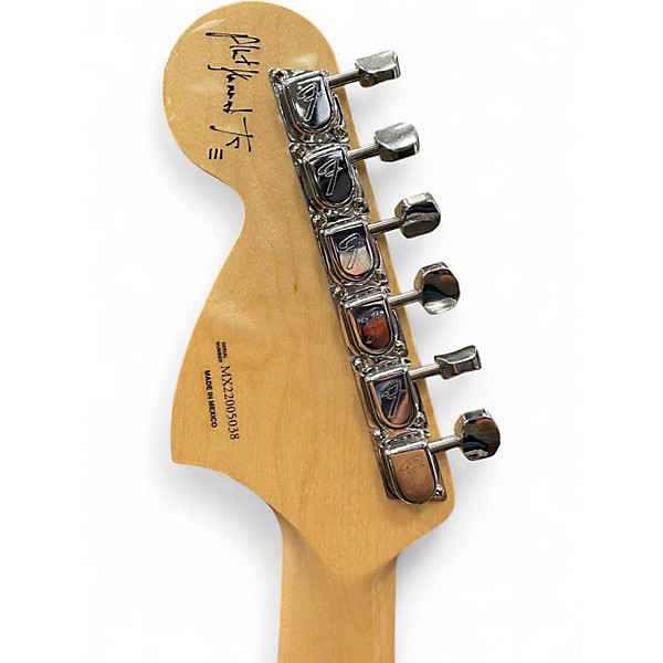 Used Fender Albert Hammond Jr Stratocaster Brown Solid Body Electric Guitar