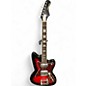 Used Silvertone Silhouette 2 Color Sunburst Solid Body Electric Guitar thumbnail