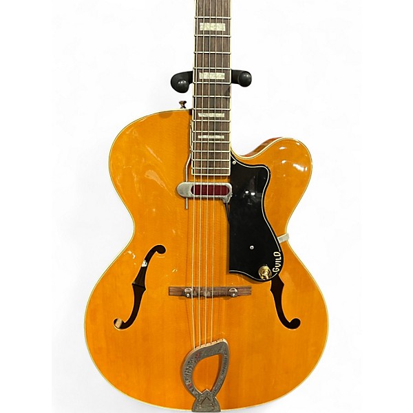 Used Guild A-150B Natural Hollow Body Electric Guitar