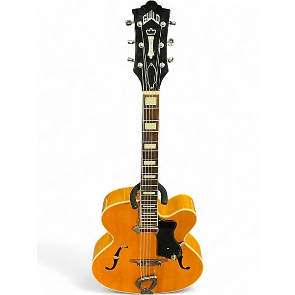 Used Guild A-150B Natural Hollow Body Electric Guitar