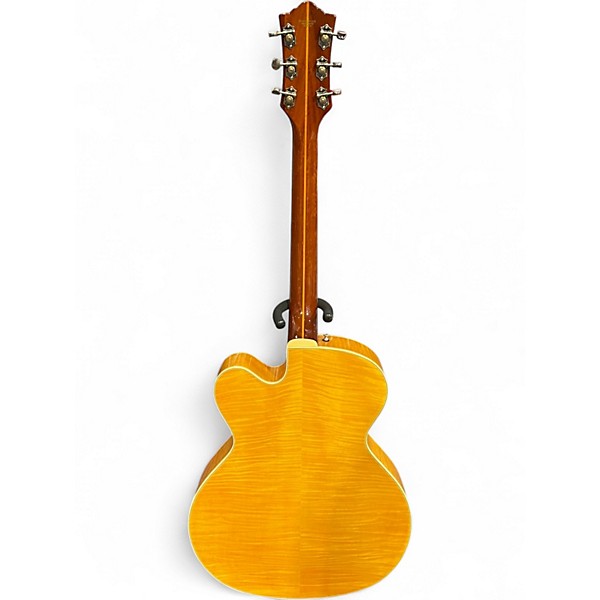 Used Guild A-150B Natural Hollow Body Electric Guitar