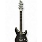 Used Schecter Guitar Research C1 Platinum Trans Black Solid Body Electric Guitar